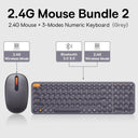 Baseus Bluetooth Keyboard Mouse Combo for Enhanced Efficiency Baseus Bluetooth Keyboard Mouse Combo for Enhanced Efficiency