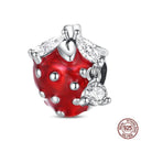 Charming Sterling Silver Red Heart Beads for Pandora Gifts Charming Sterling Silver Red Heart Beads for Pandora Gifts