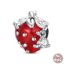 Sterling Silver Red Heart Beads for Pandora Jewelry Gifts Sterling Silver Red Heart Beads for Pandora Jewelry Gifts