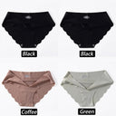 Silk Comfort Briefs Set: Luxurious Seamless Panties Women Silk Comfort Briefs Set: Luxurious Seamless Panties Women
