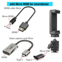HDMI Adapter for DSLR Filmmaking Android Camera Monitor HDMI Adapter for DSLR Filmmaking Android Camera Monitor