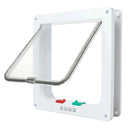 Cat Flap Door with 4-Way Lock Easy Install Quality Material Cat Flap Door with 4-Way Lock Easy Install Quality Material
