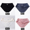 Silk Comfort Briefs Set: Luxurious Seamless Panties Women Silk Comfort Briefs Set: Luxurious Seamless Panties Women