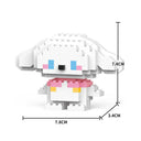 Hello Kitty Building Block Anime Figure Puzzle Ornament Gift Hello Kitty Building Block Anime Figure Puzzle Ornament Gift