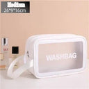 Travel Makeup Bag: Clear Waterproof Beauty Organizer Essentials Travel Makeup Bag: Clear Waterproof Beauty Organizer Essentials