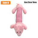 Donkey Shaped Interactive Pet Chew Toy Soft Plush Squeaker Donkey Shaped Interactive Pet Chew Toy Soft Plush Squeaker