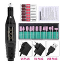 Portable Professional Electric Nail Drill Machine Set Portable Professional Electric Nail Drill Machine Set