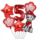 Paw Patrol Dog Balloon Set Chase Skye Marshall Birthday Fun Paw Patrol Dog Balloon Set Chase Skye Marshall Birthday Fun