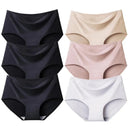 Silk Satin Seamless Plus Size Panties Set Underwear Silk Satin Seamless Plus Size Panties Set Underwear