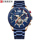 Stylish Stainless Steel Men's Watch Chronograph Timepiece Stylish Stainless Steel Men's Watch Chronograph Timepiece