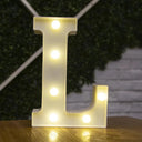 Battery Operated LED Alphabet Lights for Home Party Decor Battery Operated LED Alphabet Lights for Home Party Decor