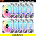 Aigo AM12PRO RGB Fan Kit for Ultimate Gaming Cooling Aigo AM12PRO RGB Fan Kit for Ultimate Gaming Cooling