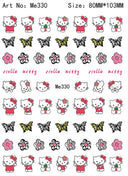 Adorable Cartoon Hello Kitty Nail Sticker Set for Nail Art Adorable Cartoon Hello Kitty Nail Sticker Set for Nail Art