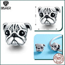 Cute Dog Charm Bead Pendant for Women DIY Bracelet Jewelry Cute Dog Charm Bead Pendant for Women DIY Bracelet Jewelry