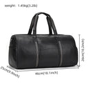 Big Capacity Genuine Leather Travel Bag For Men Women Stylish Big Capacity Genuine Leather Travel Bag For Men Women Stylish