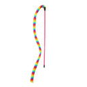 Feather Cat Teaser Wand Interactive Caterpillar Toy For Cats Feather Cat Teaser Wand Interactive Caterpillar Toy For Cats