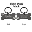 Personalized Steel Pet Name Tags for Dogs and Cats Personalized Steel Pet Name Tags for Dogs and Cats