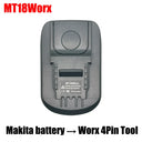 18V Battery Adapter for Worx Tools Compatible with Makita 18V Battery Adapter for Worx Tools Compatible with Makita