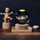 3D Crystal Ball Light Solar System Night Light 3D Crystal Ball Light Solar System Night Light