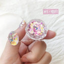 Aurora Rainbow Neon Shimmer Nail Art Powder Kit Set For Glam Aurora Rainbow Neon Shimmer Nail Art Powder Kit Set For Glam