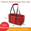Portable Pet Car Seat Protector & Bed for Small Dogs Portable Pet Car Seat Protector & Bed for Small Dogs