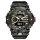 SMAEL LED Military Sports Watch Durable Waterproof Timepiece SMAEL LED Military Sports Watch Durable Waterproof Timepiece