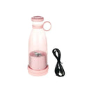 Rechargeable Portable Usb Fruit Juicer Bottle Blue Pink Rechargeable Portable Usb Fruit Juicer Bottle Blue Pink