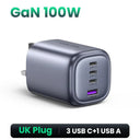 UGREEN 100W GaN Fast Charger 4-Port Power Hub for Devices UGREEN 100W GaN Fast Charger 4-Port Power Hub for Devices