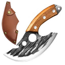 Handcrafted Stainless Steel Boning Knife with Wooden Handle Handcrafted Stainless Steel Boning Knife with Wooden Handle