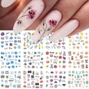 Stylish Floral & Geometric Nail Decals for Creative Manicures Stylish Floral & Geometric Nail Decals for Creative Manicures
