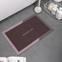 Luxurious Leather Bath Mat Ultra Absorbent Fast Drying Mat Luxurious Leather Bath Mat Ultra Absorbent Fast Drying Mat