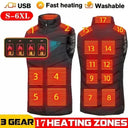 17 Heated Vest Jacket for Men Women Winter Warmth Fashion 17 Heated Vest Jacket for Men Women Winter Warmth Fashion