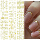 Stylish Floral & Geometric Nail Decals for Creative Manicures Stylish Floral & Geometric Nail Decals for Creative Manicures