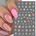 3D Sakura Blossom Nail Art Stickers for Elegant Designs 3D Sakura Blossom Nail Art Stickers for Elegant Designs