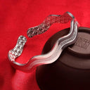 Dreamcatcher Charm Bracelet Elegant Silver Cuff for Women Dreamcatcher Charm Bracelet Elegant Silver Cuff for Women