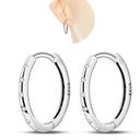 Zircon Heart Shaped Silver Earrings Elegant Gift for Women Zircon Heart Shaped Silver Earrings Elegant Gift for Women