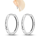 Zircon Heart Shaped Silver Earrings Elegant Gift for Women Zircon Heart Shaped Silver Earrings Elegant Gift for Women