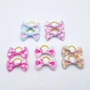 Ribbon Pet Hair Accessories: Cute Dog Hair Bows Bands Ribbon Pet Hair Accessories: Cute Dog Hair Bows Bands