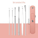 Stainless Steel Ear Pick Set for Gentle Ear Care Cleaning Stainless Steel Ear Pick Set for Gentle Ear Care Cleaning
