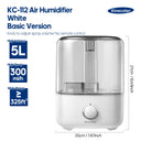 KINSCOTER 3L Ultrasonic Air Humidifier with Remote Control KINSCOTER 3L Ultrasonic Air Humidifier with Remote Control