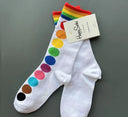Cheerful Vibes Unisex Crew Socks Colorful Comfort Everyday Cheerful Vibes Unisex Crew Socks Colorful Comfort Everyday
