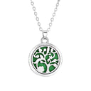 Stainless Steel Tree of Life Aromatherapy Necklace Gift for Women Stainless Steel Tree of Life Aromatherapy Necklace Gift for Women