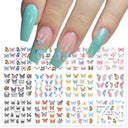 Stylish Floral & Geometric Nail Decals for Creative Manicures Stylish Floral & Geometric Nail Decals for Creative Manicures