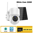 Solar-Powered Wireless Security Camera with Color Night Vision Solar-Powered Wireless Security Camera with Color Night Vision