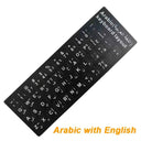 Multilingual Keyboard Stickers: Seamless Multi-Language Typing Multilingual Keyboard Stickers: Seamless Multi-Language Typing