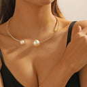 Rhinestone Heart Choker Necklace Fashionable Neo-Gothic Collar Rhinestone Heart Choker Necklace Fashionable Neo-Gothic Collar