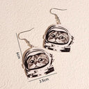 Exaggerated Cartoon Animal Earrings Unique Hip Hop Jewelry Exaggerated Cartoon Animal Earrings Unique Hip Hop Jewelry