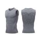 Ionic Shaping Vest For Men Ice-Silk Slimming Body Shaper Ionic Shaping Vest For Men Ice-Silk Slimming Body Shaper