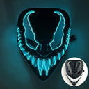 Halloween LED Purge Neon Light Up Mask With LED Gloves Halloween LED Purge Neon Light Up Mask With LED Gloves