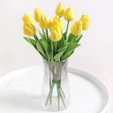 Artificial Tulip Bouquet: Vibrant Vase Decor for Weddings Artificial Tulip Bouquet: Vibrant Vase Decor for Weddings